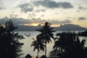 Tahiti sunset